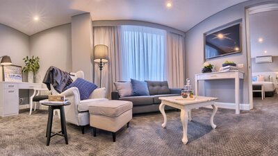 Canberra Rex Hotel Suite Living Room