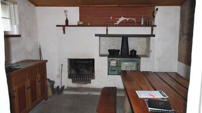Interior kitchen of heritage property