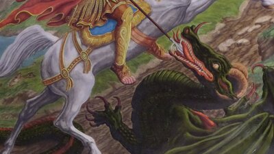 St. George slaying the dragon