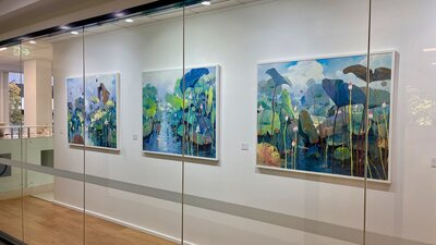 Views of Ji Chen exhibition