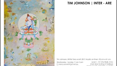 Tim Johnson exhibition announcement