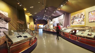 First Australians Gallery at the National Museum of Australia, Canberra.