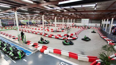 View of the Power Kart Track