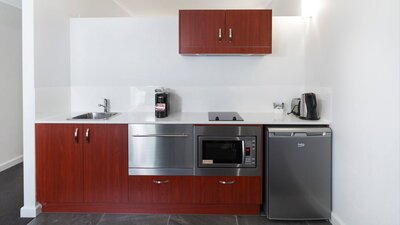 In-room Kitchenette at Abode Narrabundah