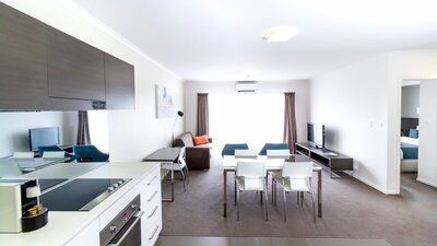 Interior of a Abode Tuggeranong one bedroom apartment