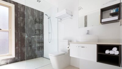 Very modern bathroom