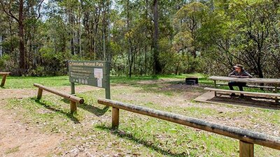 Buddong Falls campground, Kosciuszko National Park. Photo: Murray Vanderveer/NSW Government