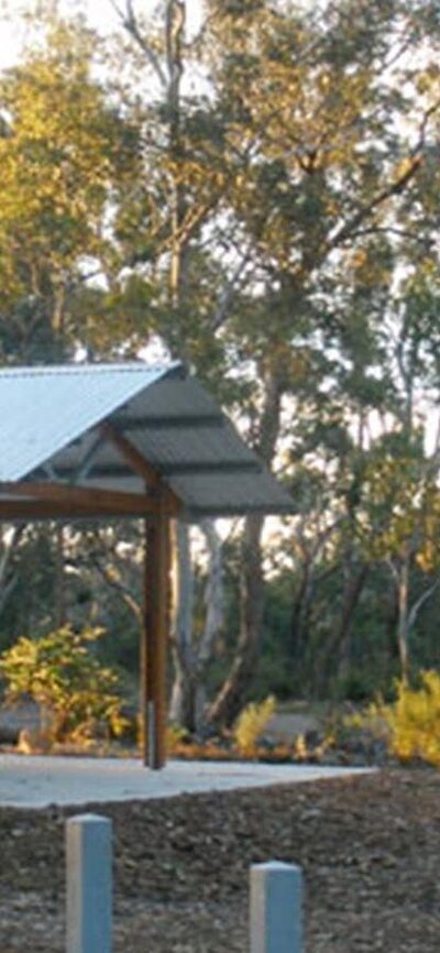 BBQ Shelter, Bungonia Campground, Bungonia National Park. Photo: Audrey Kutzner/NSW Government