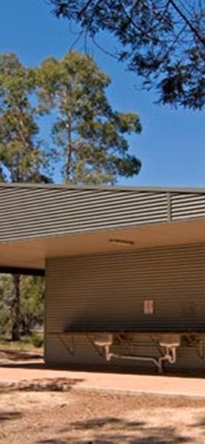 Amenities Block, Bungonia Campground, Bungonia National Park. Photo: Ford Kristo/NSW Government