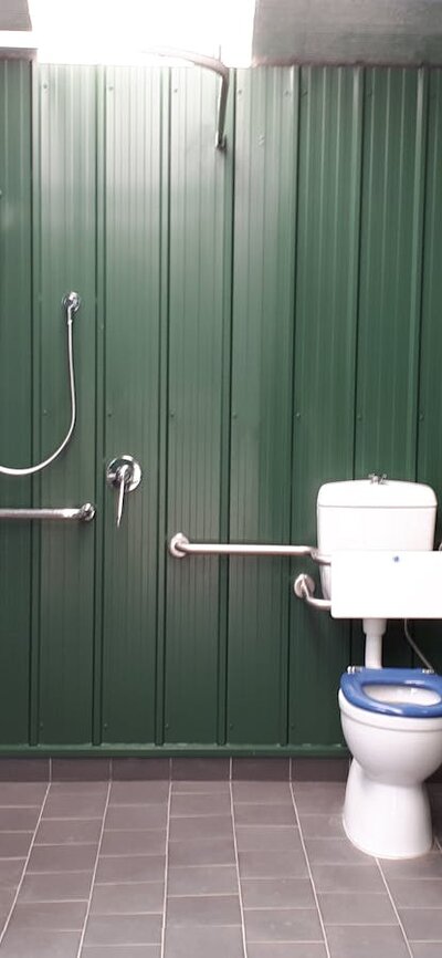 Disabled access showers