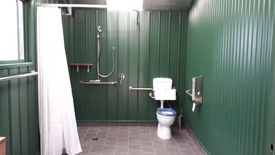 Disabled access showers