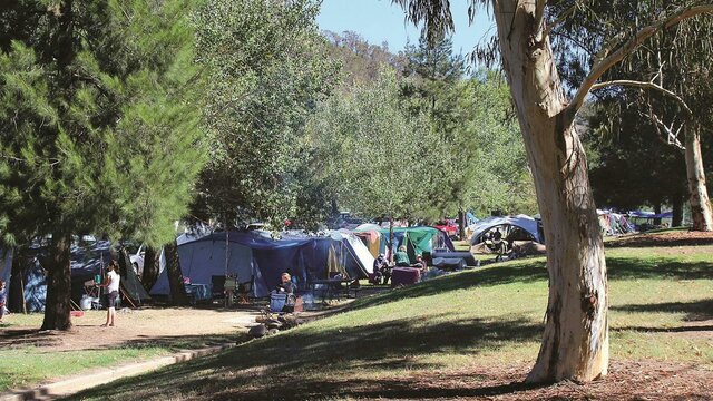 Cotter Campground. Photo courtesy of Mark Will. Cotter Campground. Photo courtesy of Mark Will.