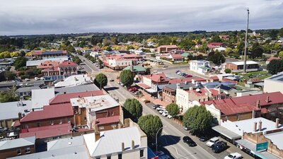 Aerial image of Crookwell