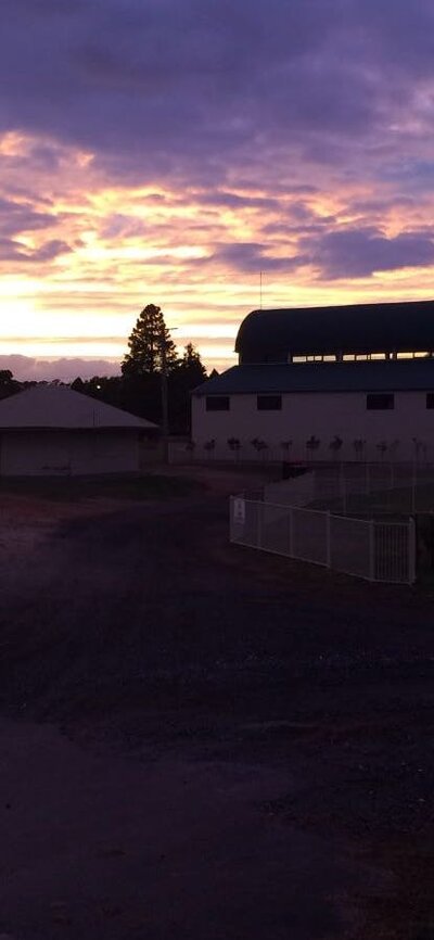 Dawn Breaks over Crookwell Showground