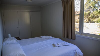 interior view of a room in the Pisa cottage at Cuppacumbalong