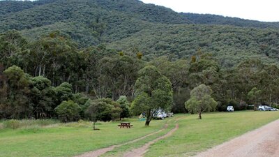 Jounama Creek campground, Kosciuszko National Park. Photo: Clint & Todd Wright/NSW Government