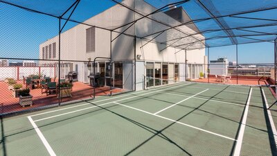 Rooftop Tennis Court