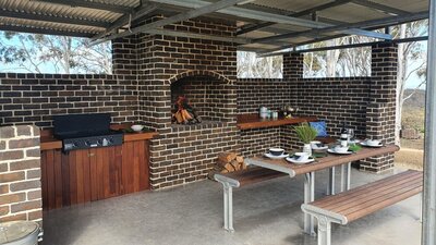 Pine Gums, Off Grid Camp.