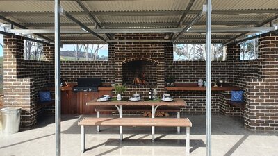 Pine Gums, Off Grid Camp.