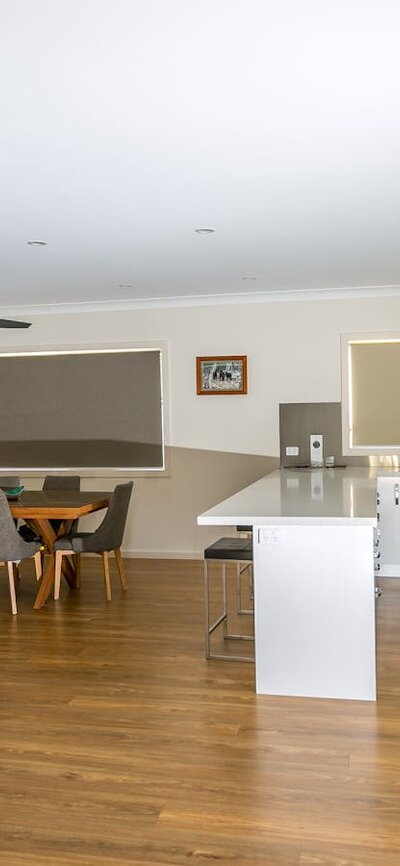 lounge/dining/kitchen Family area