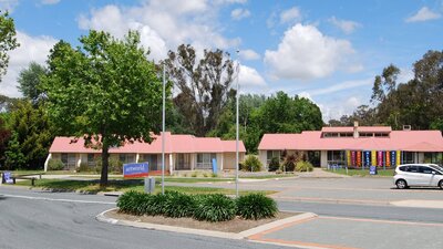 Streetview of the Aboriginal Dreamings Gallery buildings