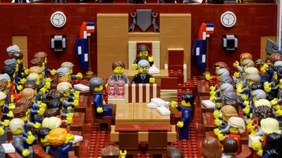 LEGO Senate Chamber