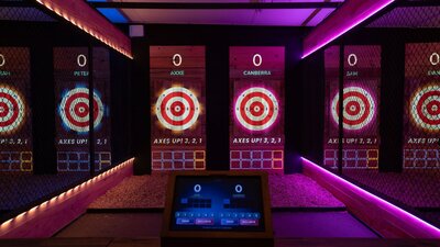 Axxe Throwing Lane - Digital Targets