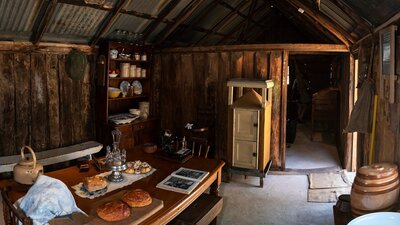 Interior displays Blundells Cottage