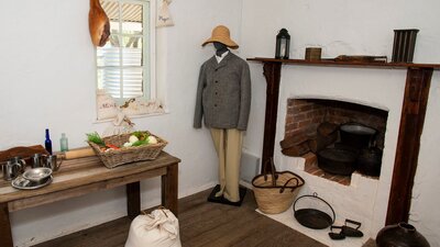 Interior display Blundells Cottage