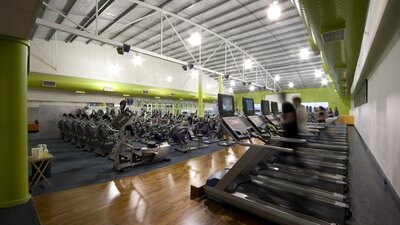 An equipment room at Canberra International Sports and Aquatic Centre