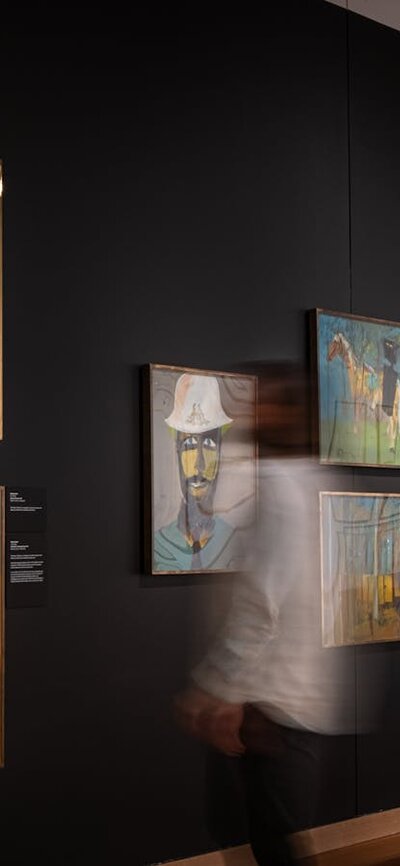 Four paintings from Sidney Nolan's Ned Kelly Series