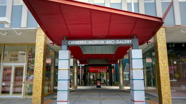 Canberra Museum + Gallery Entrance to Canberra Museum + Gallery