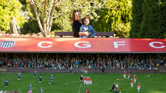 Miniature Soccer Field & Stadium Miniature Soccer Field & Stadium