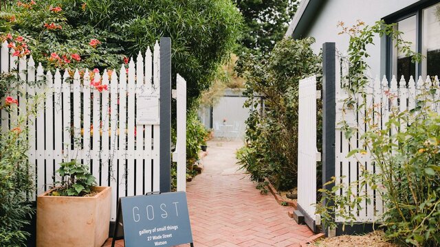 Entrance leading to Gallery of Small Things (GOST) Gallery of Small Things (GOST)