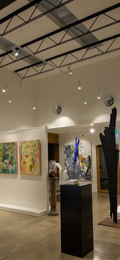 Wide shot of Gallery from This is now exxhibition