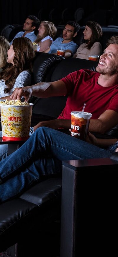 HOYTS' signature extra-comfy recliners