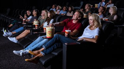 HOYTS' signature extra-comfy recliners