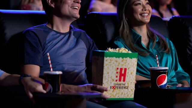 Catch the latest blockbusters on the big screen. HOYTS seating and popcorn
