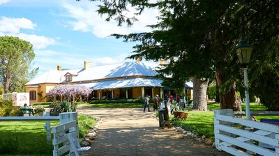 Main Building at Lanyon Homestead