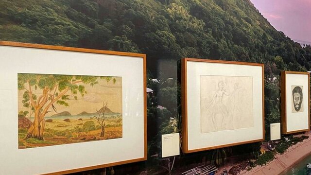 Mabo v Queensland (No. 2): 30th Anniversary exhibition at the National Library of Australia, Collection pieces at a gallery