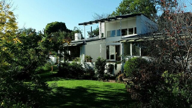 Manning Clark House Manning Clark House among serene greenery