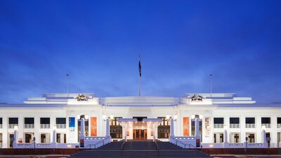 The spiritual home of Australian Democracy, Old Parliament House