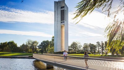 The National Carillon on an autumn day