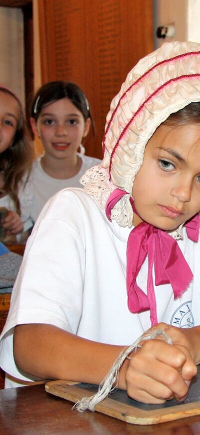 Children from St John's Parish in Schoolhouse