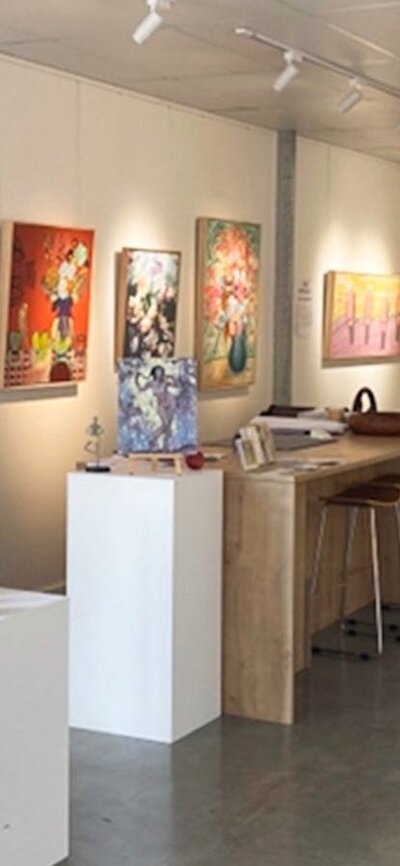 Sutton Village Gallery Space 2 Artwork varoius