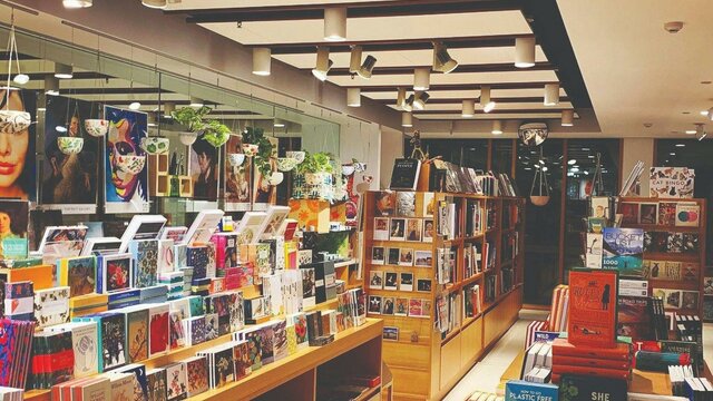 Inside view of store