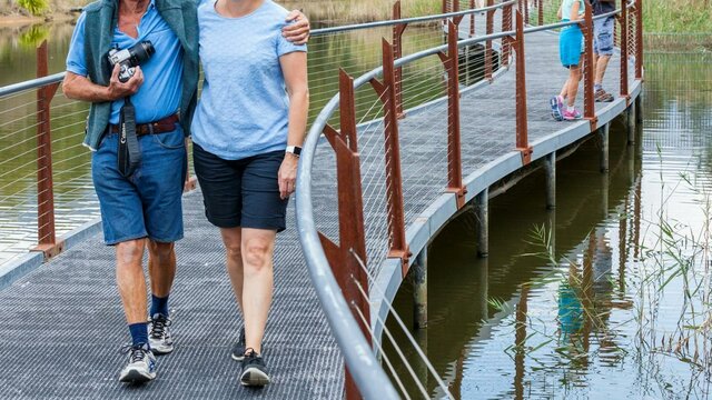 The Sanctuary has an abundance of wildlife for you to discover, as does the Koala enclosure Tid Boardwalk