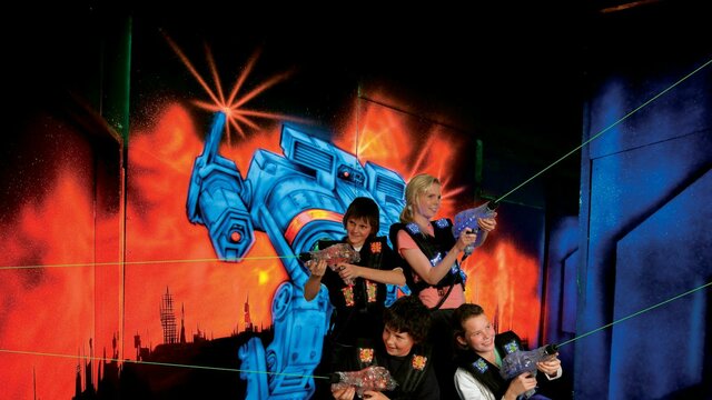 Family Lasertag Fun for everyone