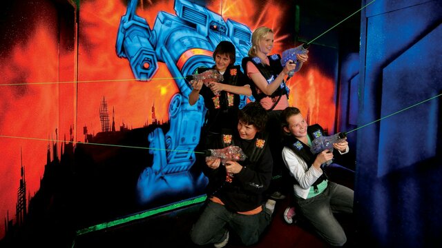Family Lasertag Fun for everyone