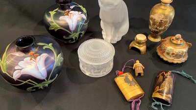 Vintage pottery, china, glassware, silver, art, Asian and other unique and quirky collectables